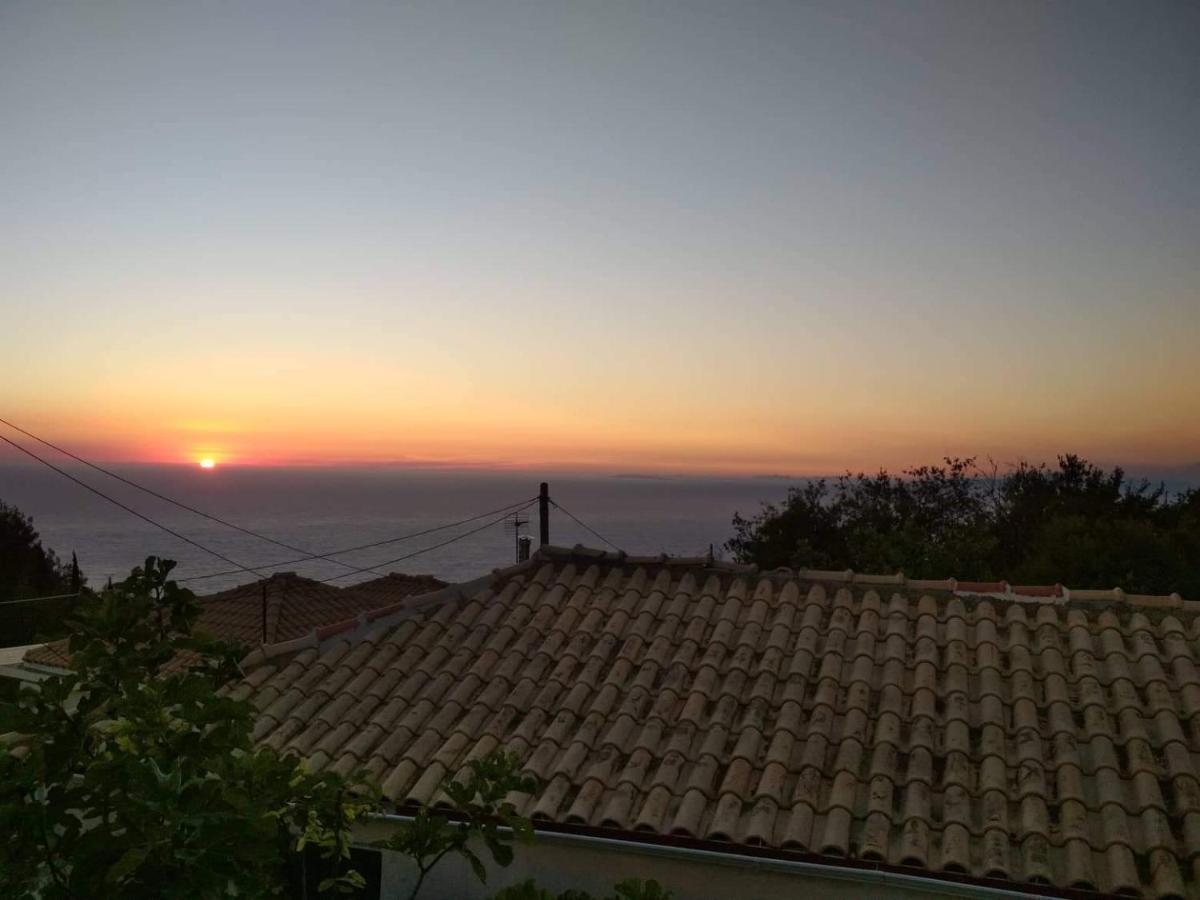 Lefkada Sunset House Villa Kalamíci Kültér fotó